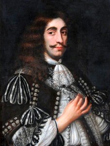 British (English) School - Portrait of an Unknown Man in a Brown Coat Adorned with Ribbons - 1548273 - National Trust