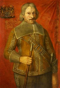British (English) School - Portrait of an Unknown Man (Dutch Admiral with a Staff) - 1336280 - National Trust