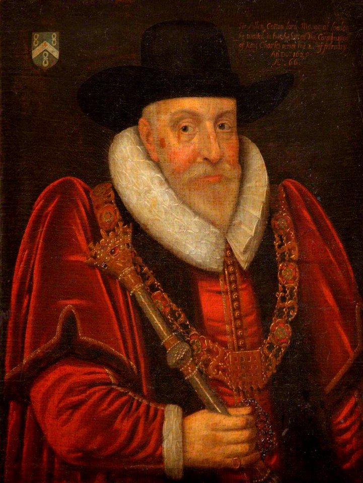 British (English) School - Sir Allen Cotton (c.1568–1628), Mayor of London (1625) - 1430498 - National Trust