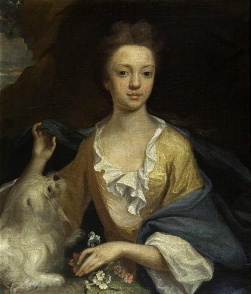 British (English) School - Sarah Morley, Mrs John Hammond II, as a Girl - 533830 - National Trust