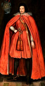 British (English) School - Sir Edward Herbert (1582–1648), 1st Baron Herbert of Chirbury, KB, in the Robes of the Order of the Bath - 1180912 - National Trust