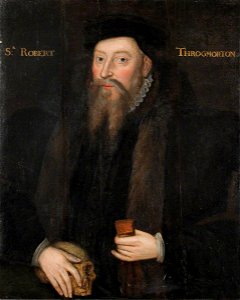 British (English) School - Sir Robert Throckmorton (d.1586) - 135560 - National Trust