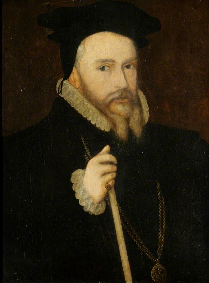 British (English) School - Sir William Cecil (1520–1598), 1st Baron Burghley, KG - 537580 - National Trust