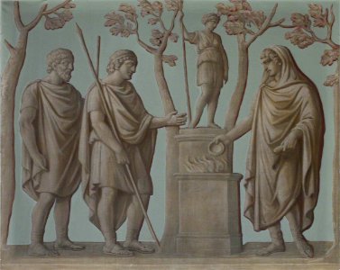 British (English) School - Sacrifice to Diana (from the Arch of Constantine) - 108788 - National Trust