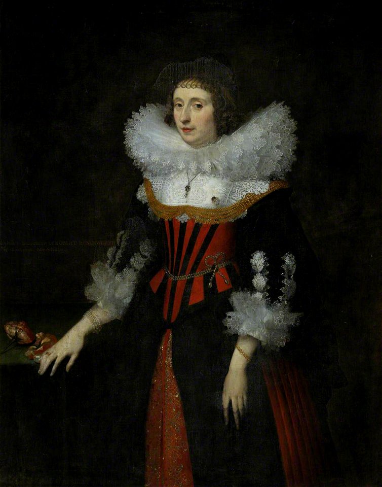 British (English) School - Sarah Bunckworth (d.1646), Lady Cordell - 926811 - National Trust