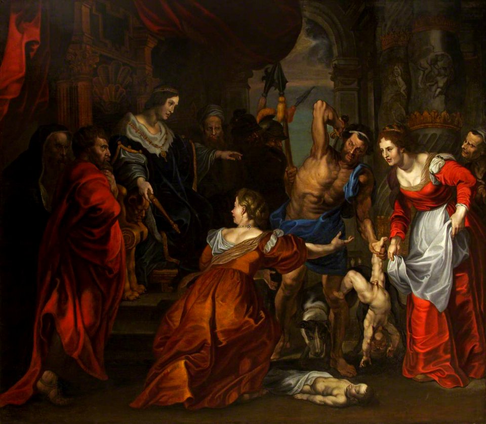 British (English) School - The Judgement of Solomon (after Peter Paul Rubens) - 1553527 - National Trust