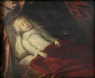 British (English) School - The Elder Brother of the 1st Duke of Devonshire, Lying Dead - 1129281 - National Trust