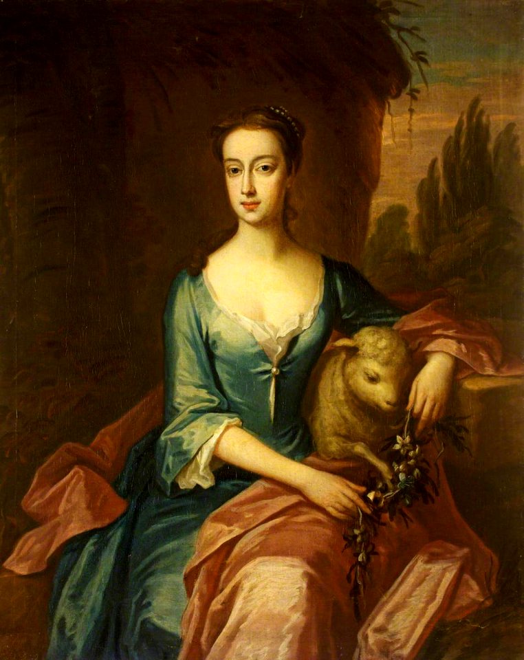 British (English) School - The Honourable Hariote Yelverton (b. before 1704) - 996336 - National Trust