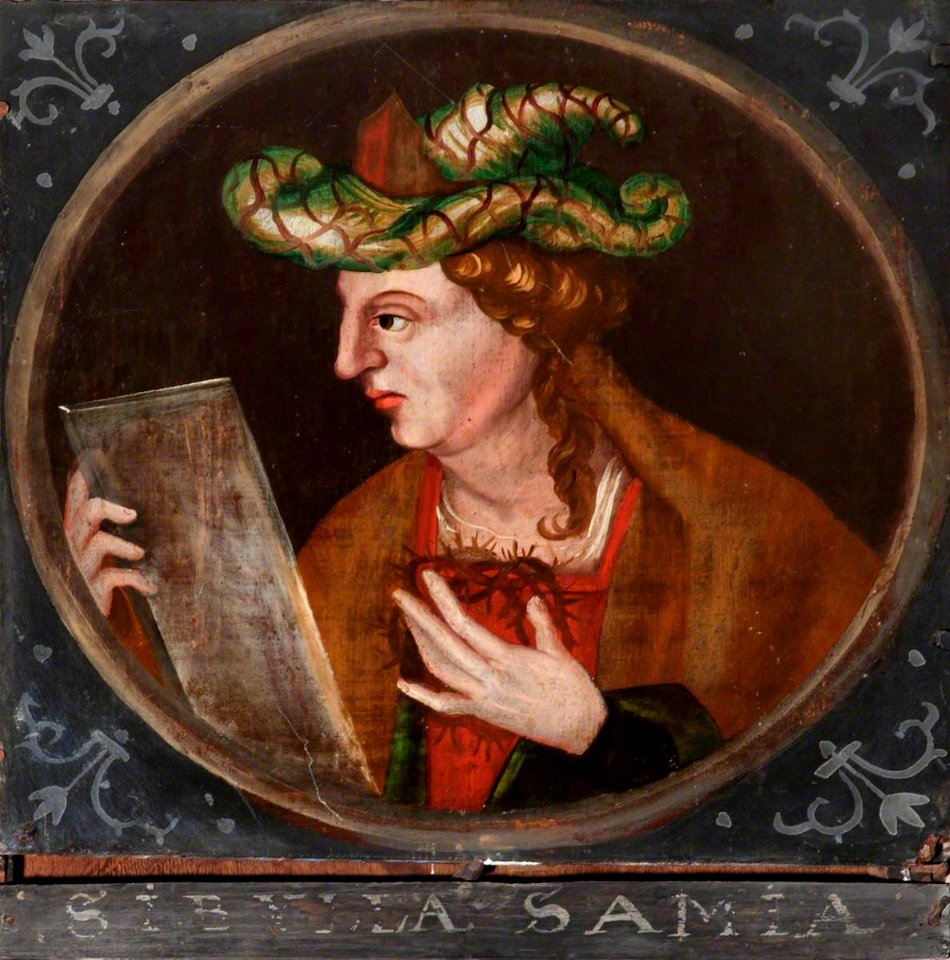 British (English) School - The Samian Sibyl (after Crispijn van de Passe the elder) - 1430496.8 - National Trust