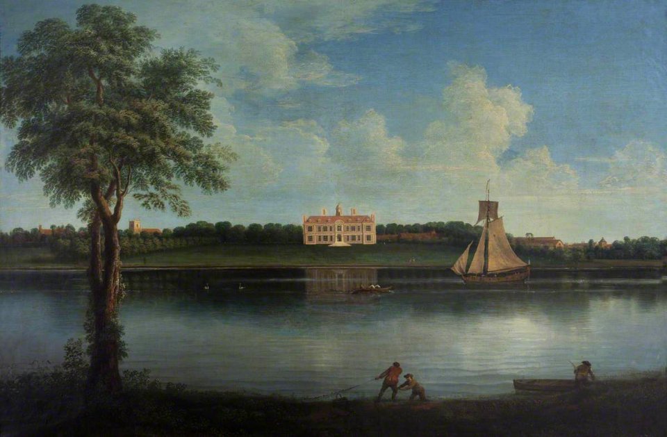 British (English) School - Sudbury Hall from the South - 653169 - National Trust