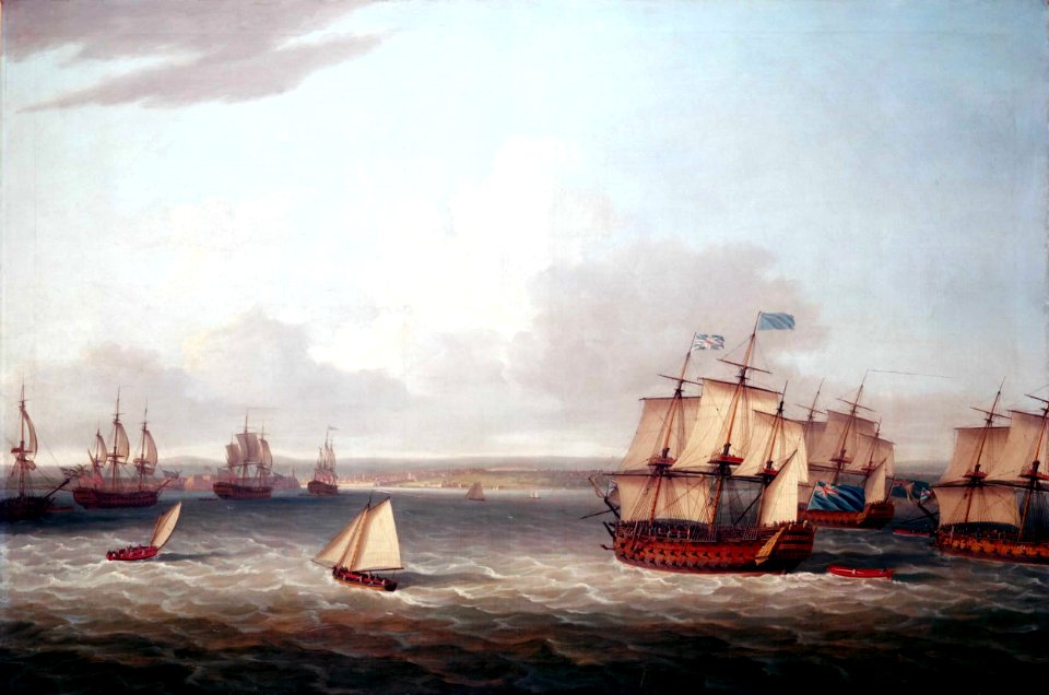 British fleet entering Havana
