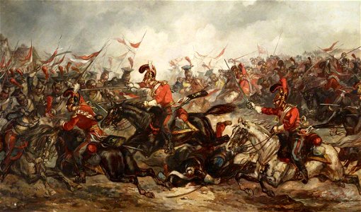 British School - A Charge of the Life Guards - 515765 - National Trust