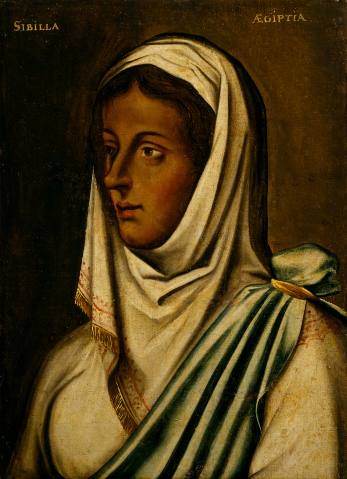 British School - Egyptian Sibyl - Google Art Project