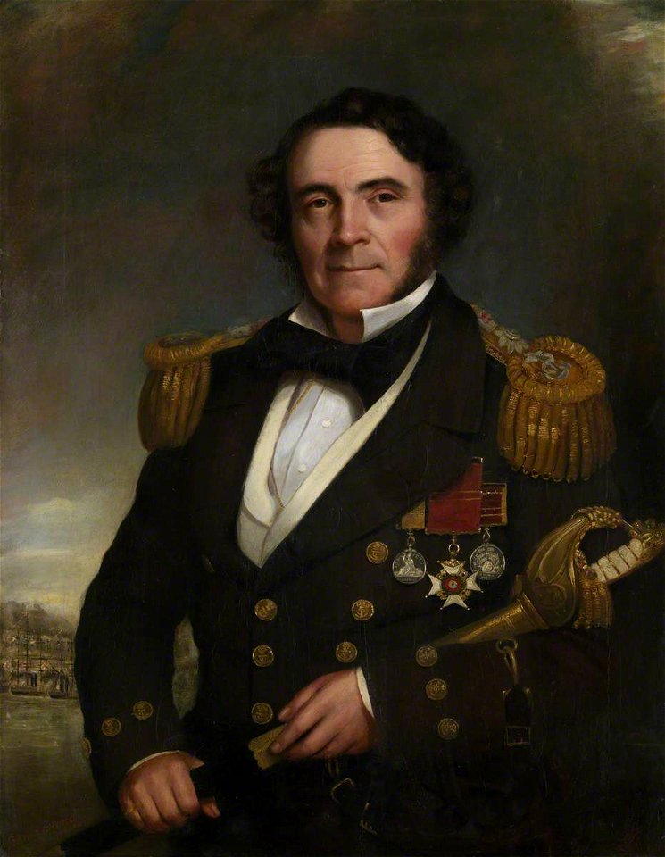 British School - Captain Sir William Hutcheon Hall (1797^–1878) - BHC2733 - Royal Museums Greenwich