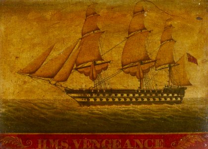 British School - HMS 'Vengeance' - BHC3739 - Royal Museums Greenwich