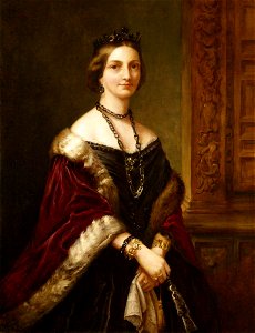 British School - Lady Laura Cecilia Parker (1809–1883), Countess of Antrim - 1530102 - National Trust