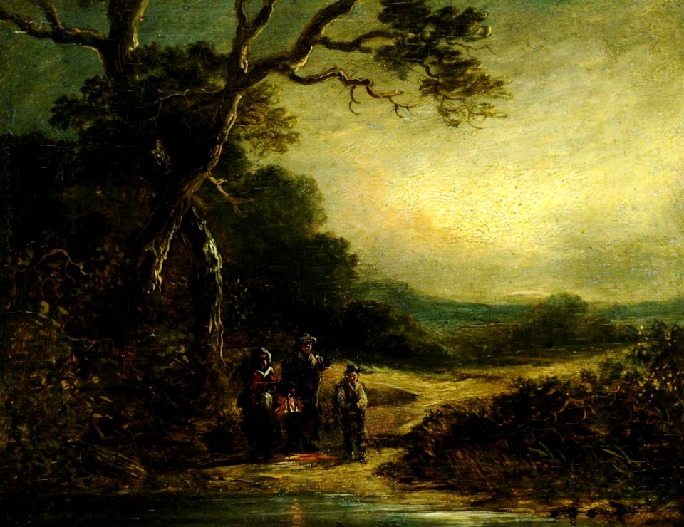 British School - Nocturnal Landscape - 744017 - National Trust