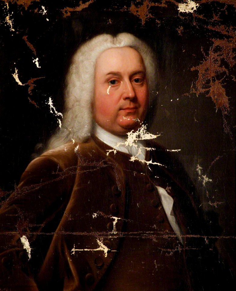 British School - Portrait of an Unknown Gentleman - BHC3825 - Royal Museums Greenwich