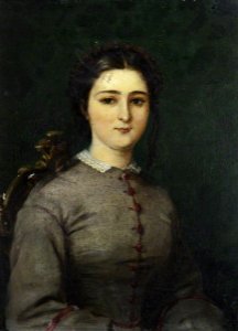 British School - Ellen Vernon (1831–1902), Only Surviving Daughter of George Croft Vernon, Wife of Henry Bearcroft - 414569 - National Trust