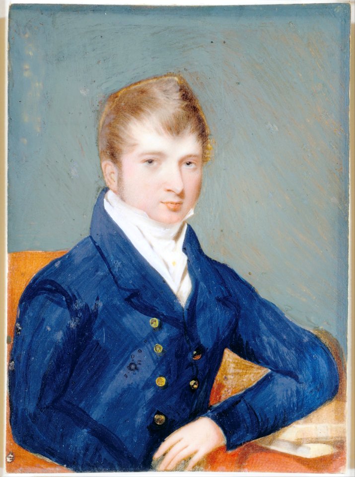 British School - Portrait of a Young Man - Google Art Project
