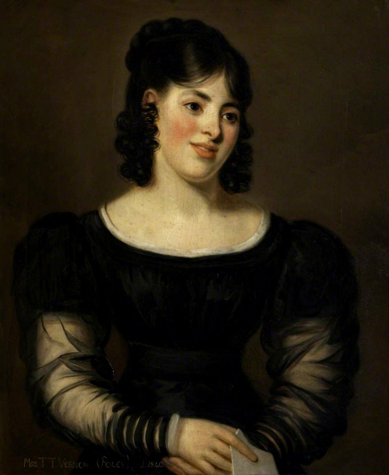 British School - Jessie Anna Letitia Foley (1805–1840), Mrs Thomas Tayler Vernon - 414251 - National Trust