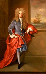 British School - Portrait of a Naval Officer (possibly Isaac Townsend, d.1765) - BHC3057 - Royal Museums Greenwich