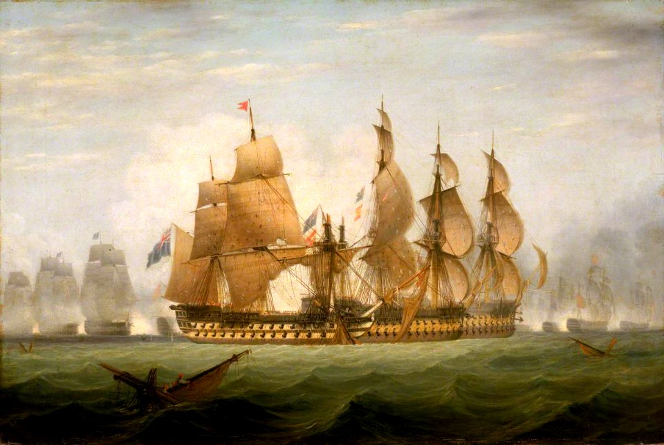 British School - The Battle of Cape St Vincent, 14 February 1797 - BHC0491 - Royal Museums Greenwich