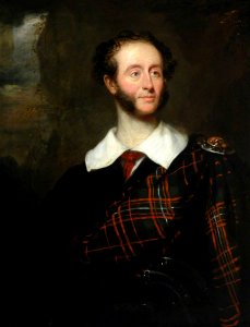 British School - Portrait of an Unknown Gentleman in Tartan - 622746 - National Trust