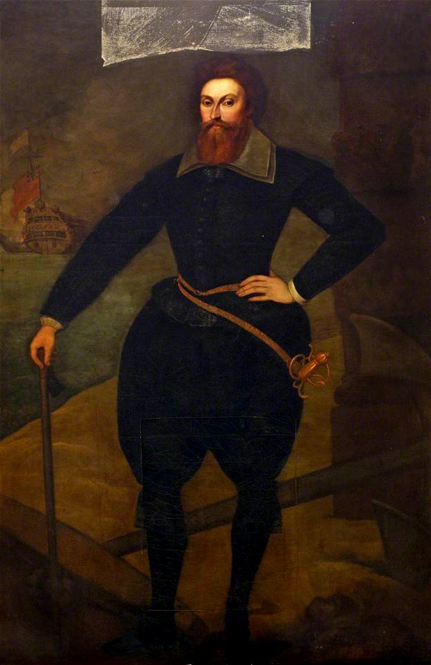British School - Sir Richard Leveson (1570–1605) - BHC2840 - Royal Museums Greenwich