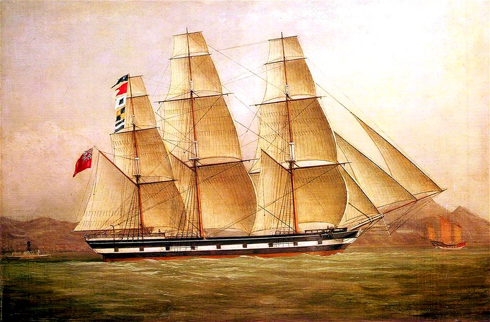 British School - The Ship 'John Bright' - BHC3313 - Royal Museums Greenwich