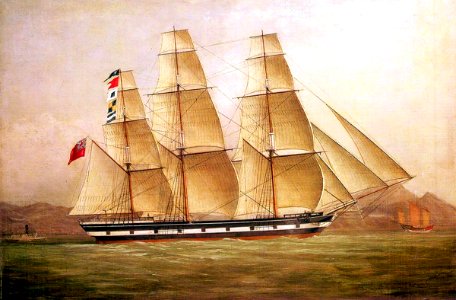 British School - The Ship 'John Bright' - BHC3313 - Royal Museums Greenwich