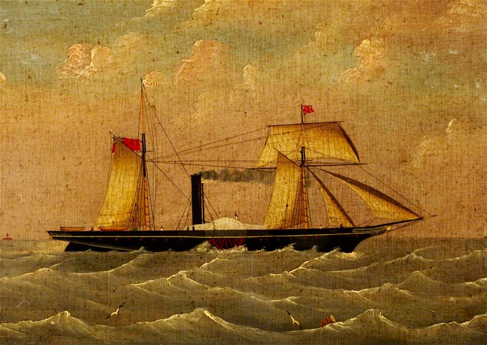 British School - The Steamship 'Moselle' - BHC3503 - Royal Museums Greenwich