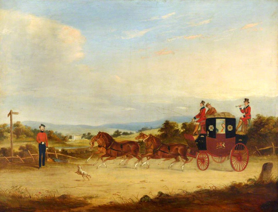 British School - The London–Leeds Mail Coach - 207829 - National Trust