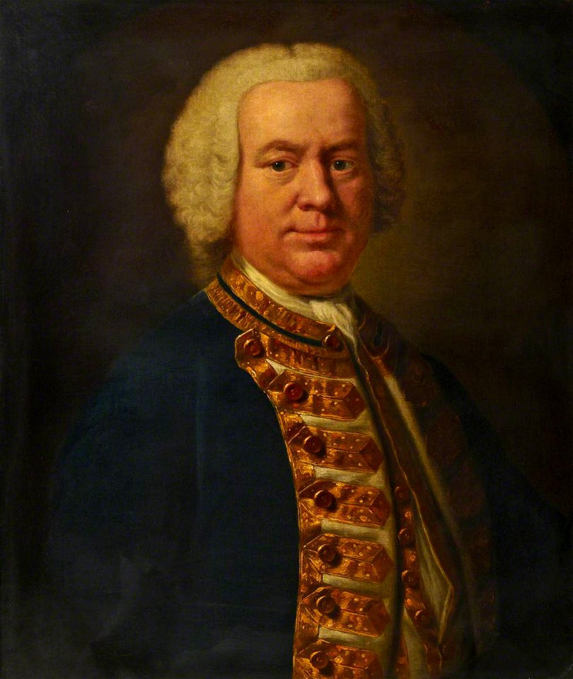 British School - Rear Admiral Sir Charles Holmes (1711–1761) - BHC2769 - Royal Museums Greenwich