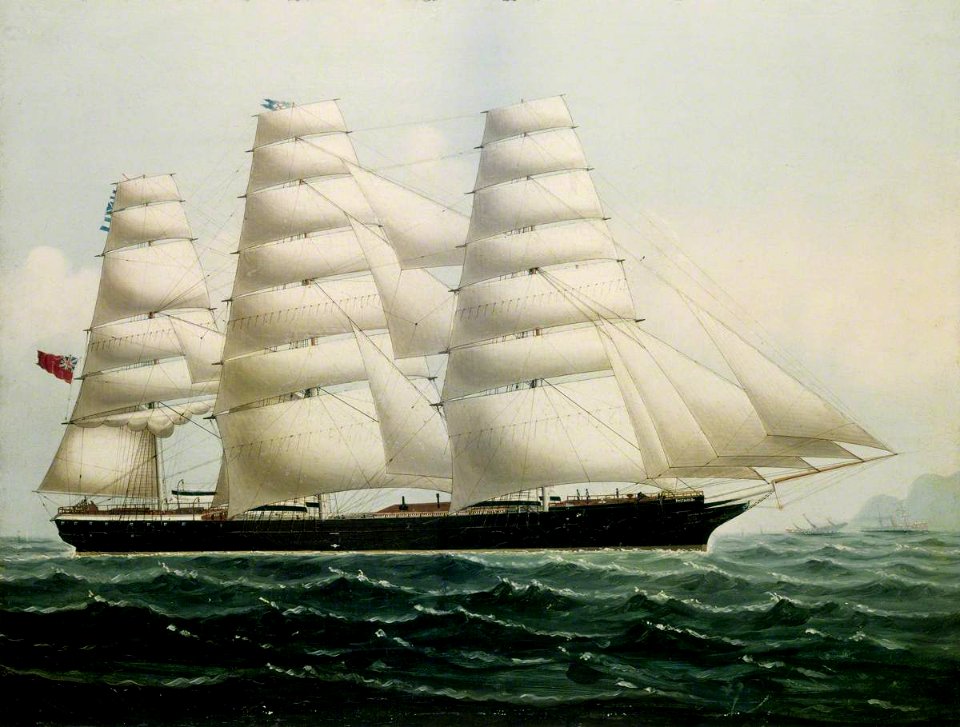 British School - The Ship 'The Tweed' - BHC3662 - Royal Museums Greenwich