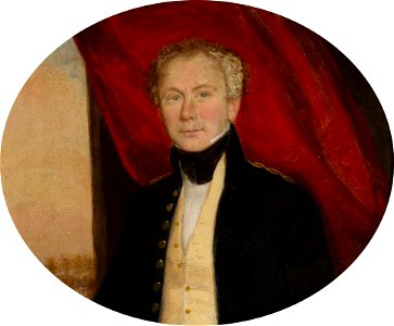 British School - Portrait of an Unknown Man in Black - 1411285 - National Trust