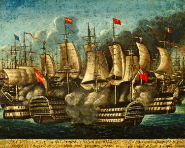 British School - The Battle of Trafalgar, 21 October 1805 - BHC2307 - Royal Museums Greenwich