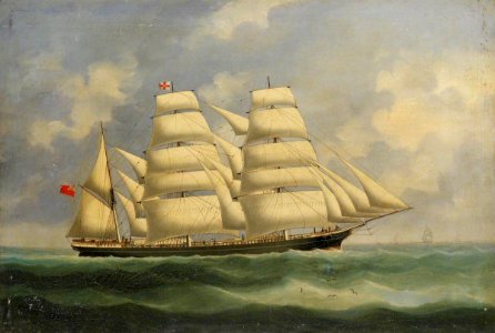British School - The Ship 'British Army' - BHC3752 - Royal Museums Greenwich