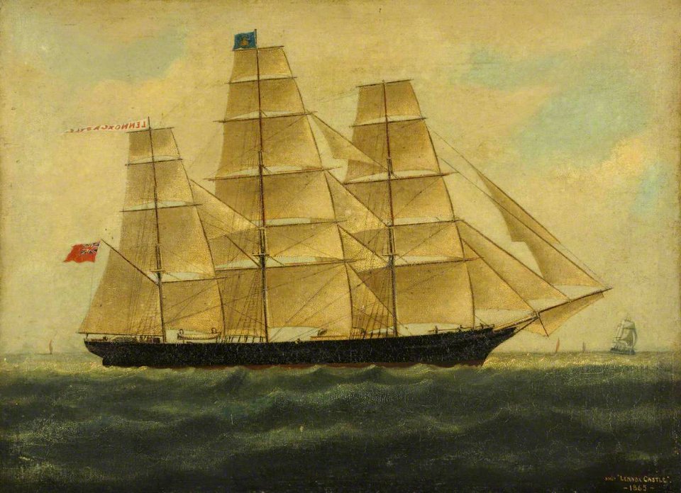 British School - The Ship 'Lennox Castle' - BHC3444 - Royal Museums Greenwich