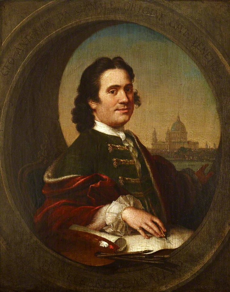 British School - Supposed Self Portrait of Canaletto (1697–1768) - 515456 - National Trust