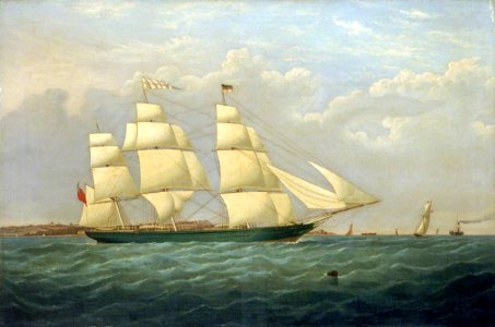 British School - The Clipper 'Matilda Wattenbach' - BHC3482 - Royal Museums Greenwich