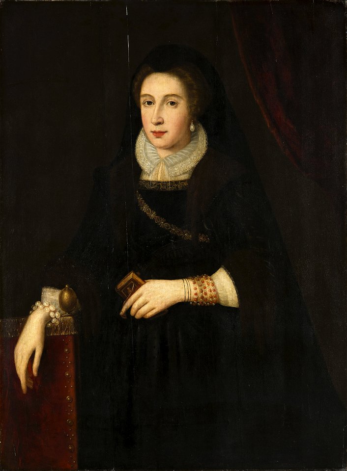 British School, 17th century - Portrait of a Woman - RCIN 403243 - Royal Collection