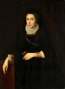 British School, 17th century - Portrait of a Woman - RCIN 403243 - Royal Collection