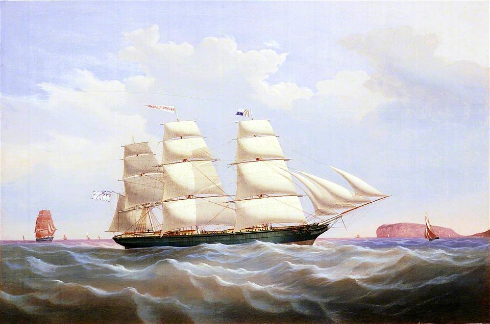 British School - The Ship 'Helen Heilgers' - BHC3395 - Royal Museums Greenwich