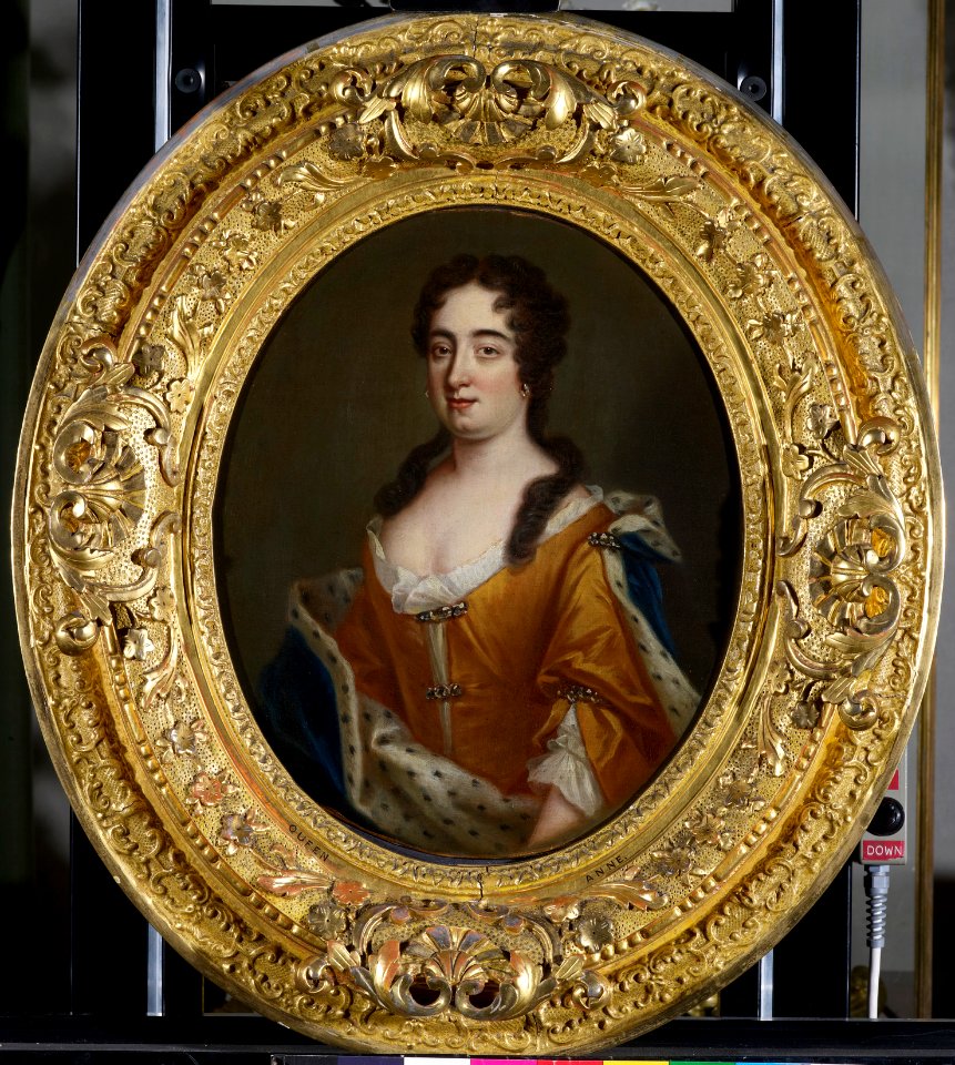 British School, 18th century - Éléonore Marie Desmier d'Olbreuse, Duchess of Brunswick-Luneburg (1639 – 1722) - RCIN 401341 - Royal Collection
