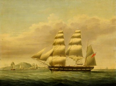 British School - The Barque 'Rory O'More' - BHC3589 - Royal Museums Greenwich