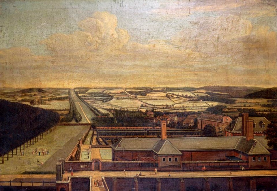 British School, 18th century - A View from Windsor Castle - RCIN 404030 - Royal Collection
