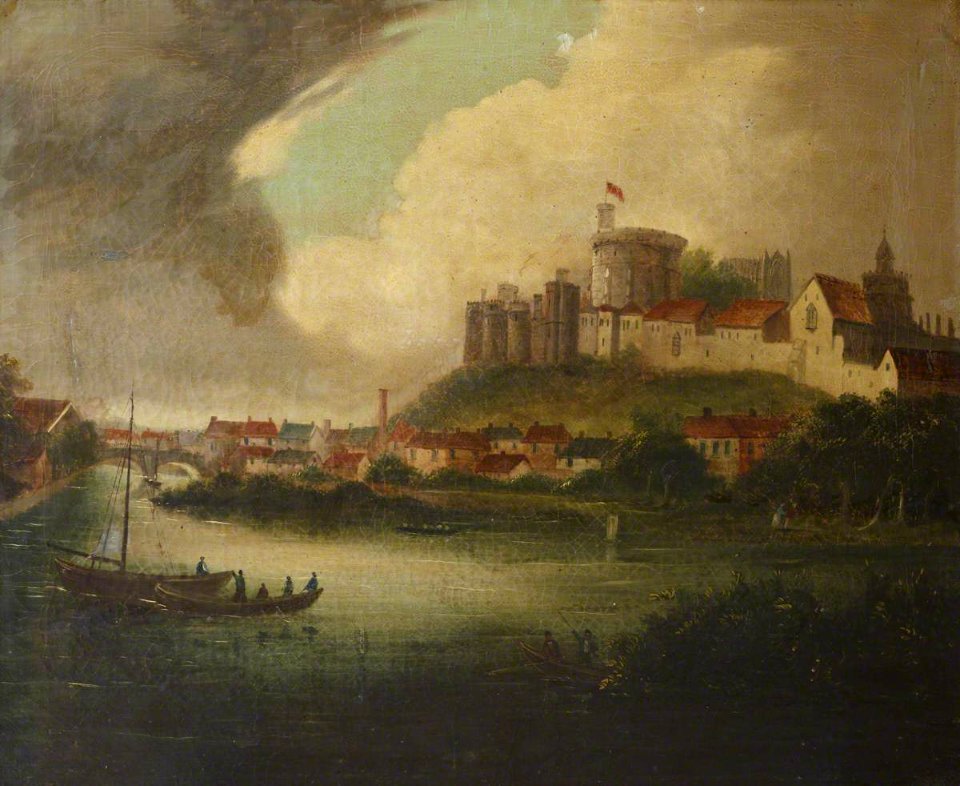 British School - View of Windsor Castle from the River Thames - 515744 - National Trust