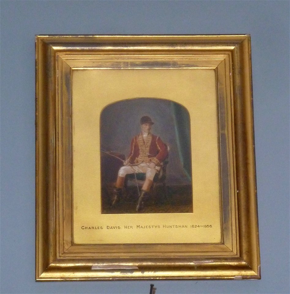 British School, 19th century - Charles Davis, Her Majesty's Huntsman (1824-1866) - RCIN 407468 - Royal Collection