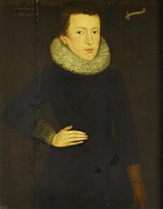 British School, 16th century - Portrait of a Youth - RCIN 406163 - Royal Collection. Free illustration for personal and commercial use.